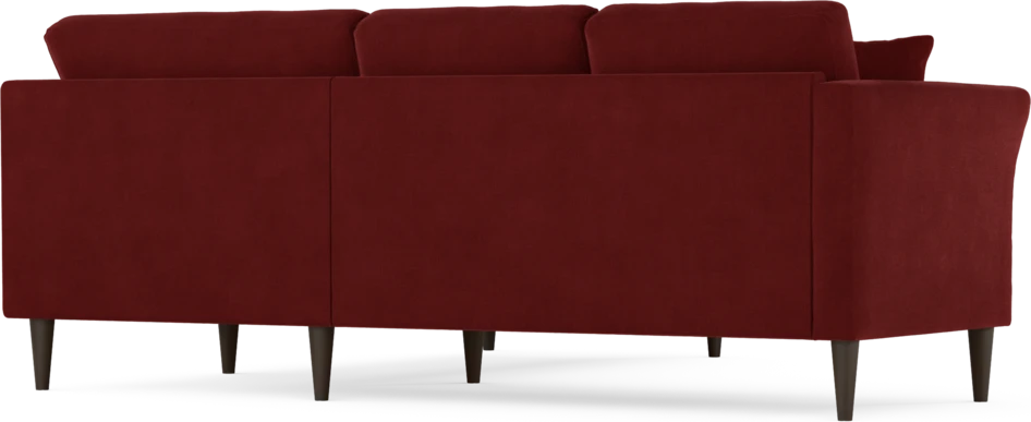 Eden - Hörnsoffa, 2+2-sits - Röd