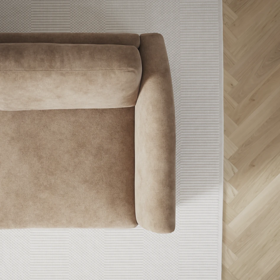 Öland - Bäddsoffa med divan vänster och schäslong höger - Beige