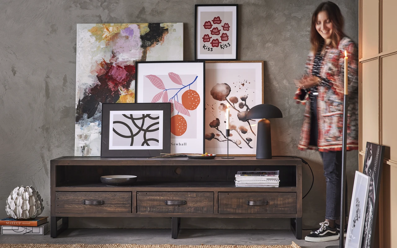 Woodenforge - Tv-bänk, 175x45x55 cm - inspiration