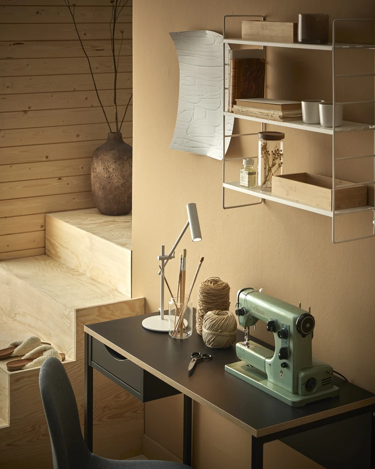 Wera - Konsol till vägghyllplan, D 18, H 121 cm - inspiration