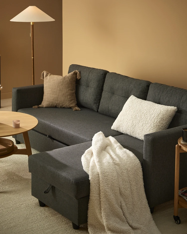 Rio - Bäddsoffa 3-sits med flyttbar schäslong - inspiration