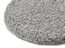Curly - Stolsdyna, Ø 38 cm - Grå
