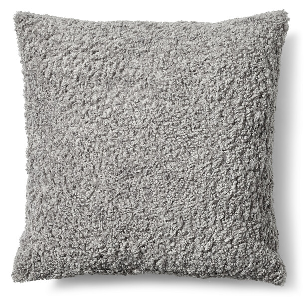 Curly - Kuddfodral, 50x50 cm - Grå