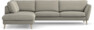Madison - 3-sits soffa med divan vänster - Grå