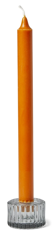 Tindra - Rustikljus, H 28 cm, brinntid 10 h - Orange