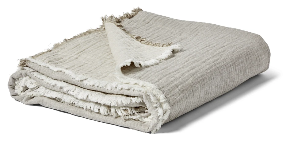 Adelia - Överkast, 260x260 cm - Beige