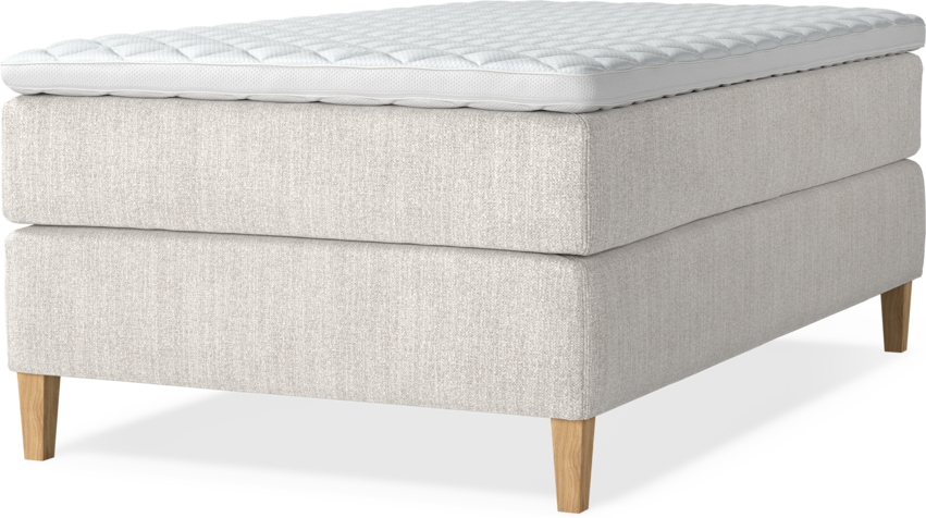 Delux Exclusive - Kontinentalsäng, enkelsäng 120 cm med bäddmadrass