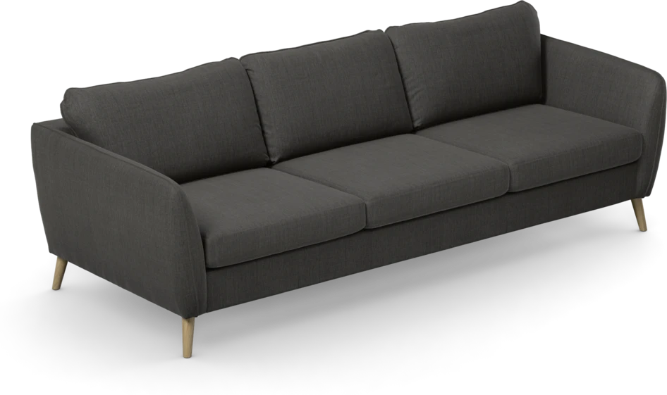 County - 3-sits soffa - Grå
