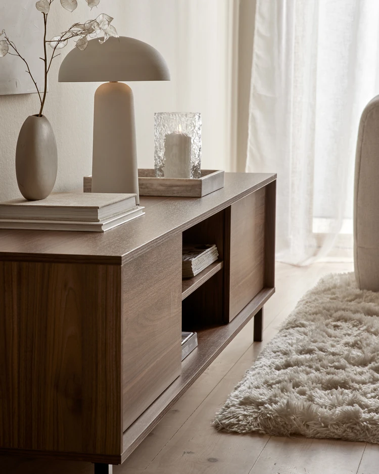 Salerno - Tv-bänk, 184x43x50 cm - inspiration