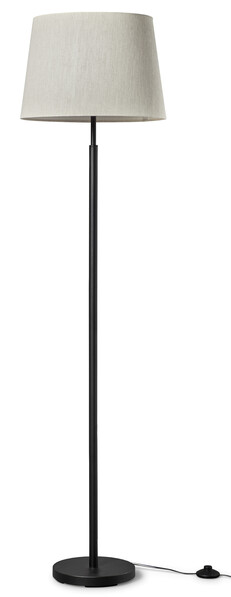 Elna - Golvlampsfot, H140,5 Ø24 cm - Svart