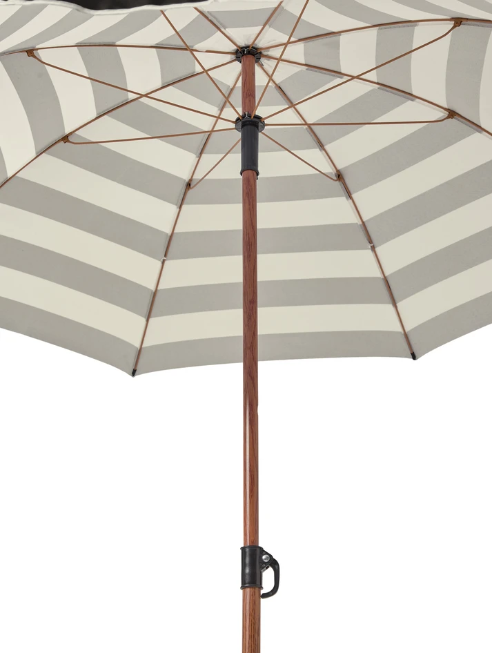 Stripe - Parasoll, Ø 125 cm - Svart