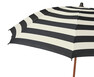 Stripe - Parasoll, Ø 125 cm - Svart
