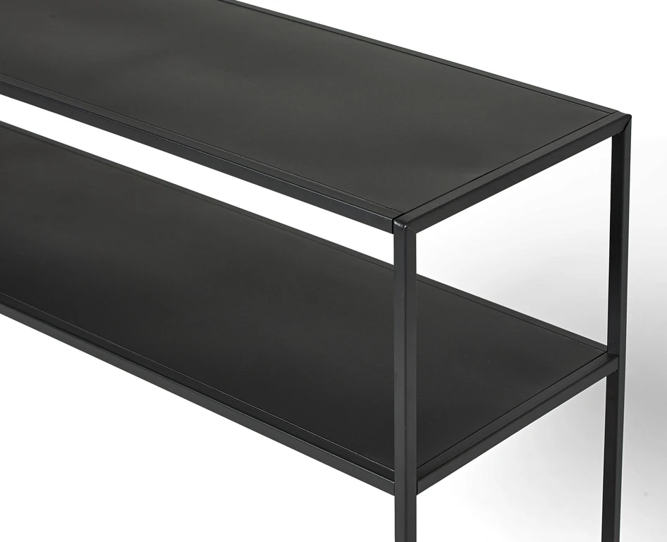 Milio - Hylla, 100x30x81 cm - Svart