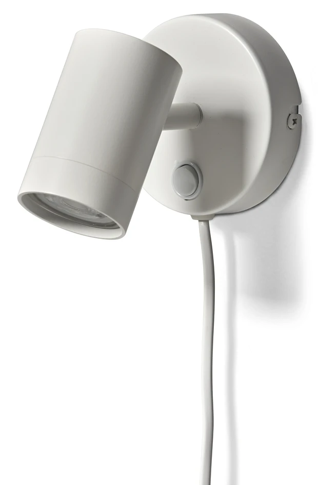 Denver - Vägglampa H11,5 B10 cm - Vit