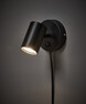 Denver - Vägglampa H11,5 B10 cm - Svart
