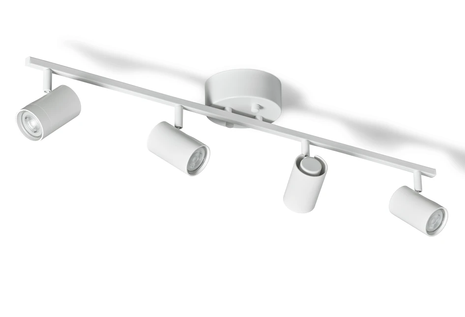 Denver - Taklampa L80 B12 cm - Vit