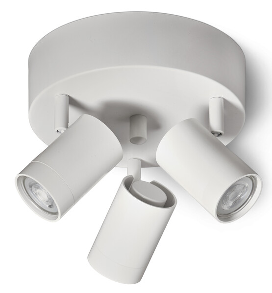 Denver - Taklampa H16 Ø20 cm - Vit