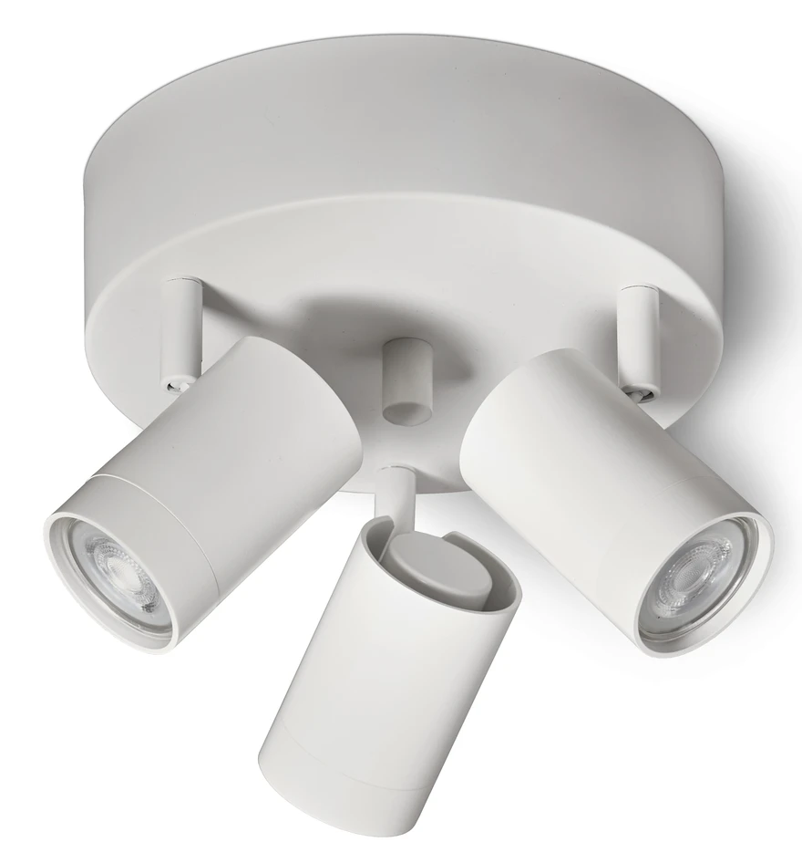 Denver - Taklampa H16 Ø20 cm - Vit