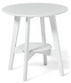 Ester - Soffbord, Ø 55 H 55 cm - Vit