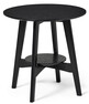 Ester - Soffbord, Ø 55 H 55 cm - Svart