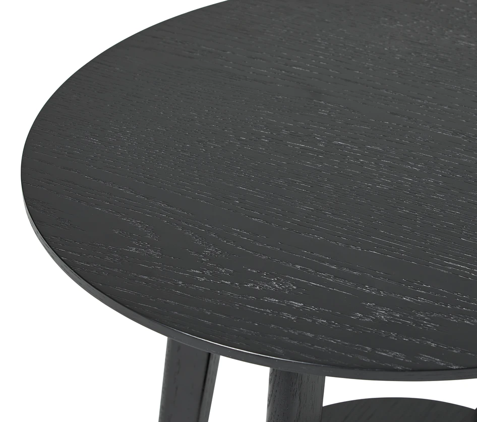 Ester - Soffbord, Ø 55 H 55 cm - Svart