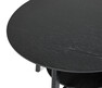 Ester - Soffbord, Ø 85 H 50 cm - Svart