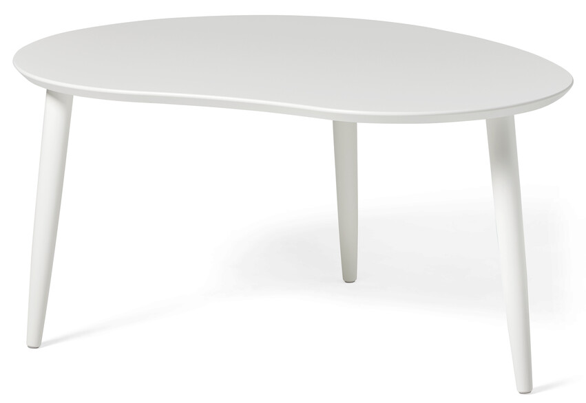 Anne - Soffbord, 100x80x48 cm - Vit