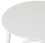 Anne - Soffbord, 100x80x48 cm - Vit