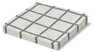 Siwa - Servett, 33x33 cm, 20-pack - Vit