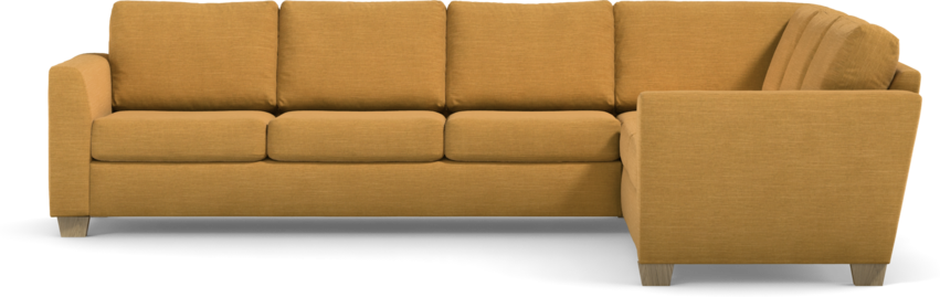 Friday - Hörnsoffa, 3+2-sits - Gul