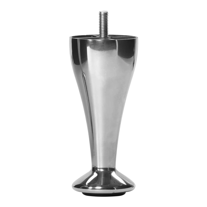 Delux metall krom, Sängben 4 pack