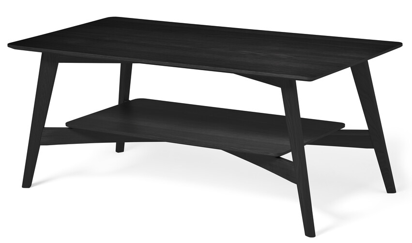 Ester - Soffbord, 120x60x50 cm - Svart