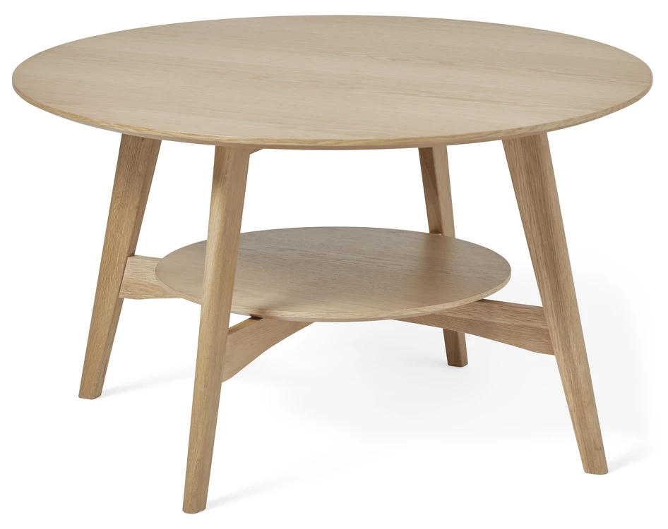 Ester - Soffbord, Ø 85 H 50 cm - Beige