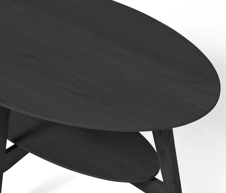 Ester - Soffbord, Ø 55 H 55 cm - Svart