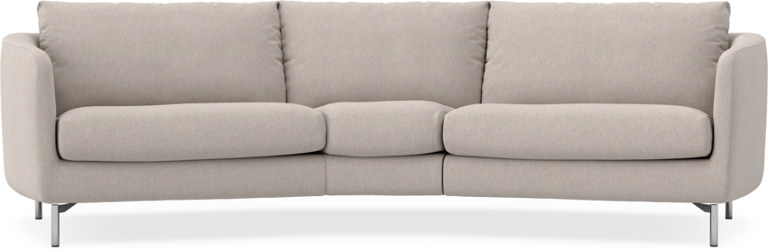 Madison - 3-sits soffa svängd, 90 cm - Beige