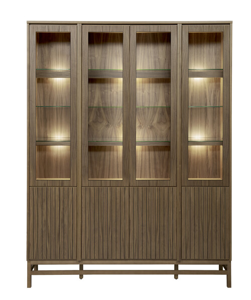 Timantti Atmosphere - Förvaringskombination, inklusive belysning - Brun