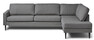 Dakota - 3-sits soffa med divan höger - Grå