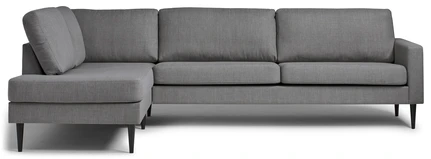 Dakota, 3-sits soffa med divan vänster