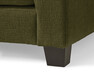 Beverly - 3-sits soffa med rund divan vänster - Grön