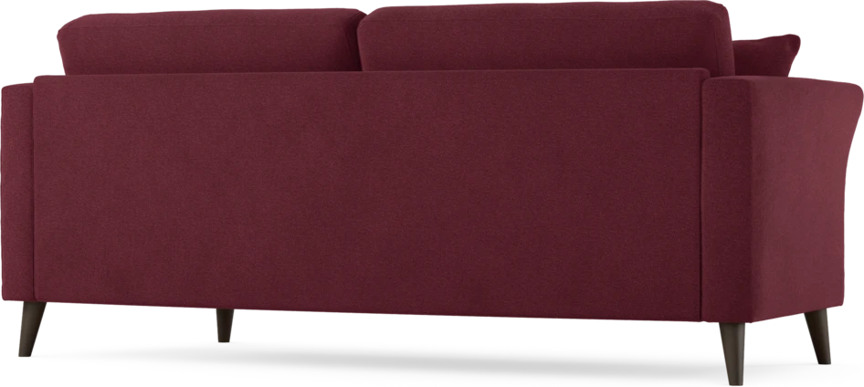 Eden - 2,5-sits soffa svängd - Röd