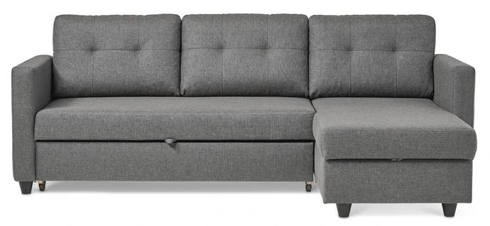 Rio, Bäddsoffa 3-sits med flyttbar schäslong