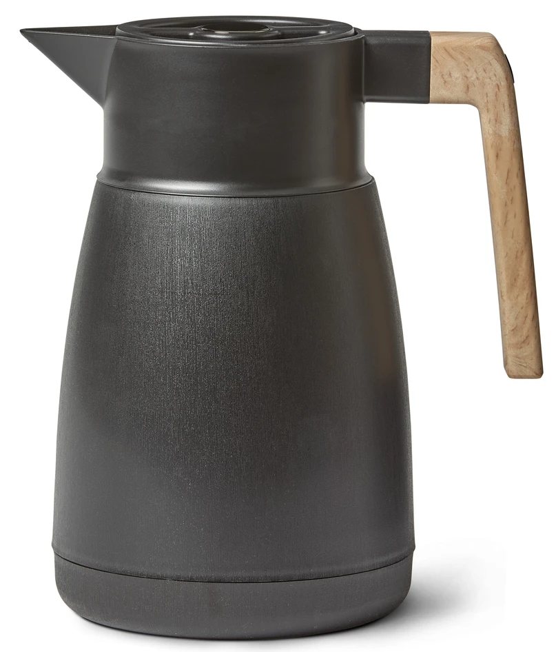 Mauro - Termoskanna, H 24 Ø 17 cm, 1 liter - Svart