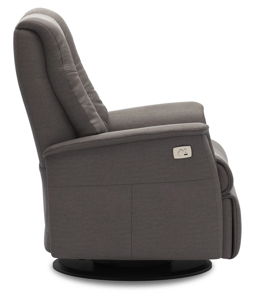 Brando - El-recliner - Grå