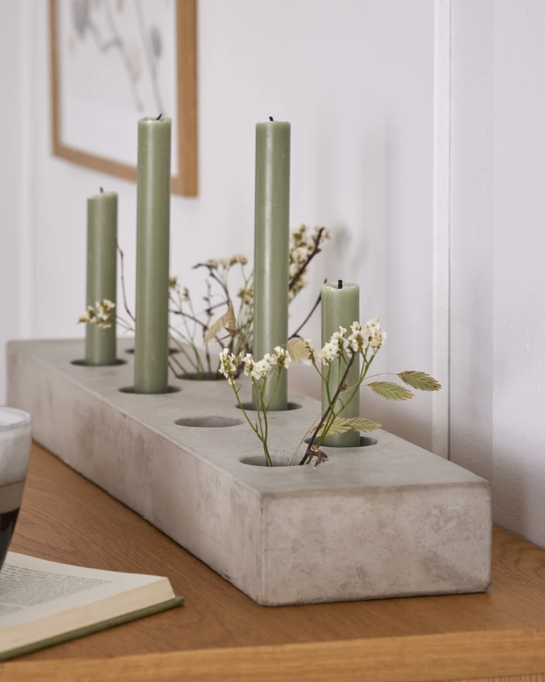 Chandelle, Ljusstake, 65x13x6, till rustikljus & värmeljus