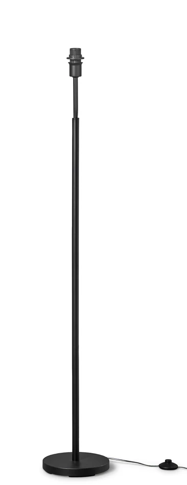 Elna - Golvlampsfot, H140,5 Ø24 cm - Svart