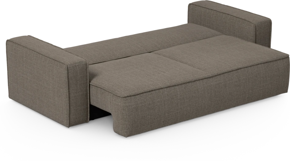 Ide - Bäddsoffa 3-sits - Brun