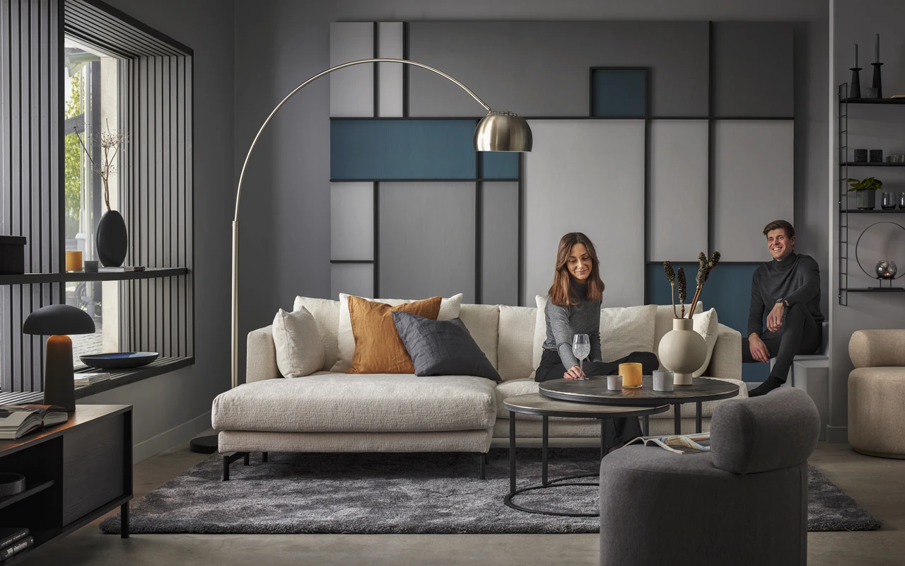 Harper - 4-sits med schäslong XL vänster - inspiration