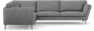 Madison Lux - Hörnsoffa 2+3-sits, hörn 1 - Vit