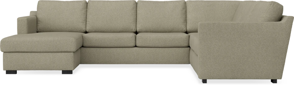 Friday - Hörnsoffa, 3+2-sits med schäslong vänster - Beige