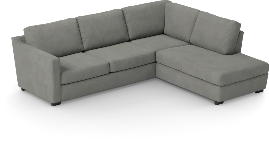 Friday - 2,5-sits soffa med divan höger - Grå
